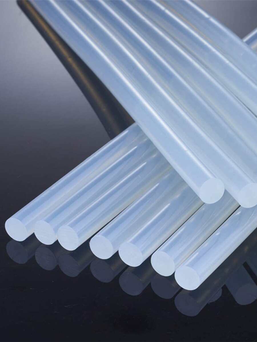 20入組7毫米*190毫米DIY熱熔膠棒用於膠槍粘合劑