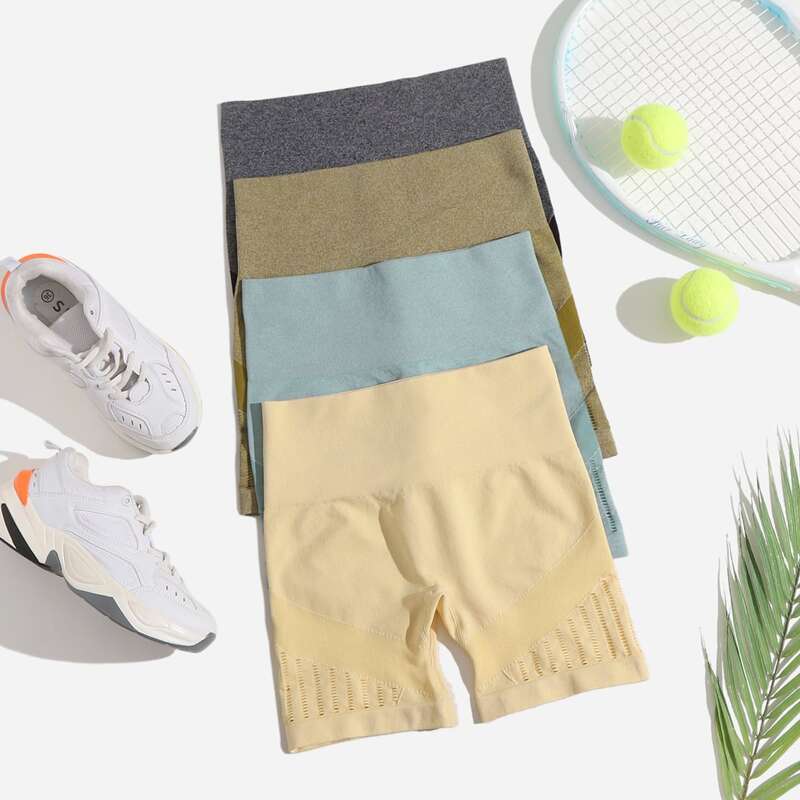 

4 Pack Marled Sports Shorts, Multicolor