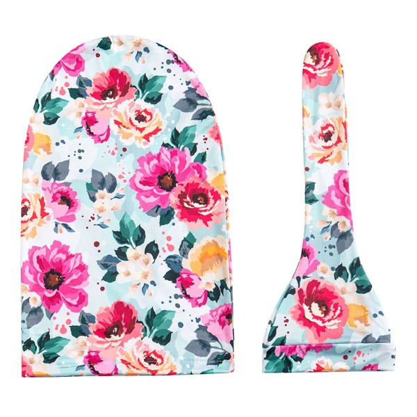 

Baby Girl Floral Sleep Bag With Hat, Multicolor