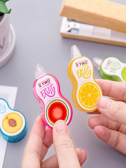 شريط تصحيح عشوائي بتصميم فاكهة قطعة واحدة