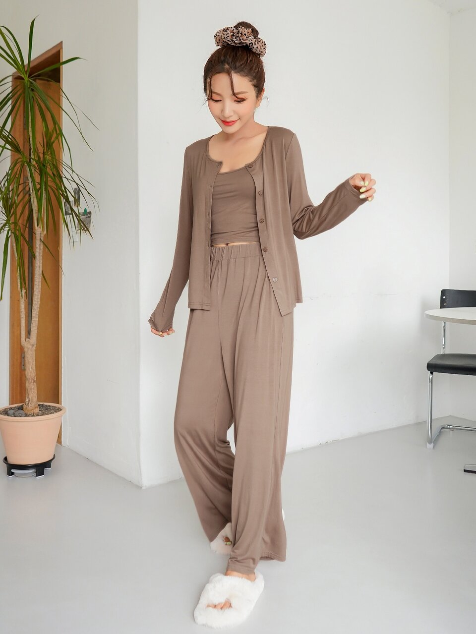 3pcs Solid Lounge Set