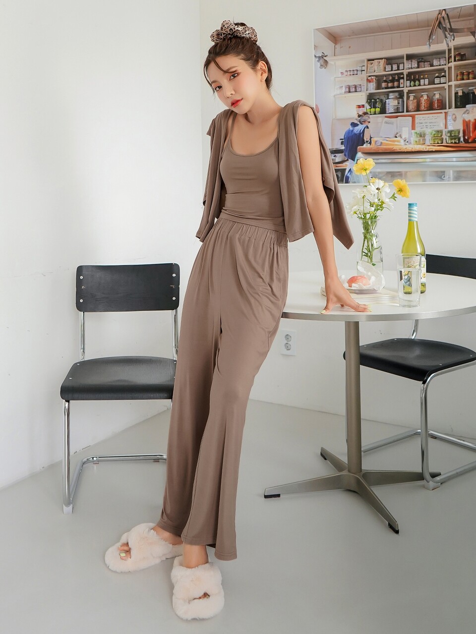 3pcs Solid Lounge Set