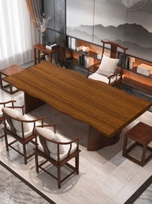 1 cái giấy dán tường hoa văn bằng gỗ - màu nâu - Xem 1