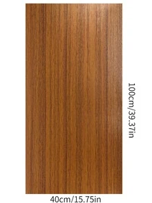 1 cái giấy dán tường hoa văn bằng gỗ - màu nâu - Xem 2