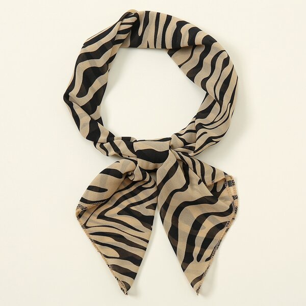 

Zebra Striped Bandana, Multicolor