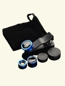 Ống kính kẹp mắt cá ba trong một - Màu xanh lam - Xem 2