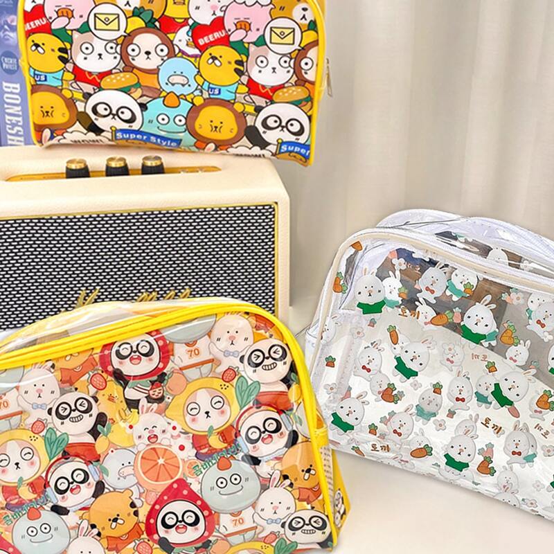 

1pc Cartoon Graphic Random Large Pencil Bag, Multicolor