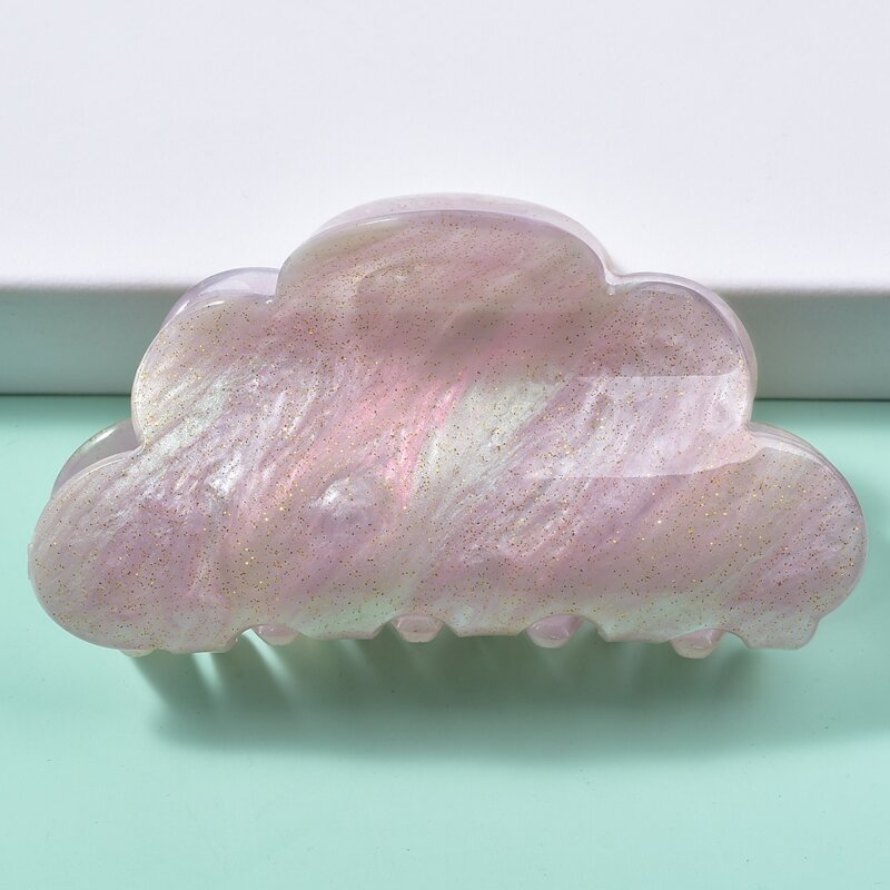 

1pc Quicksand Hair Claw, Multicolor