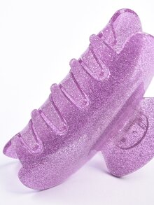 Glitter Hair Claw - Purple - View 3