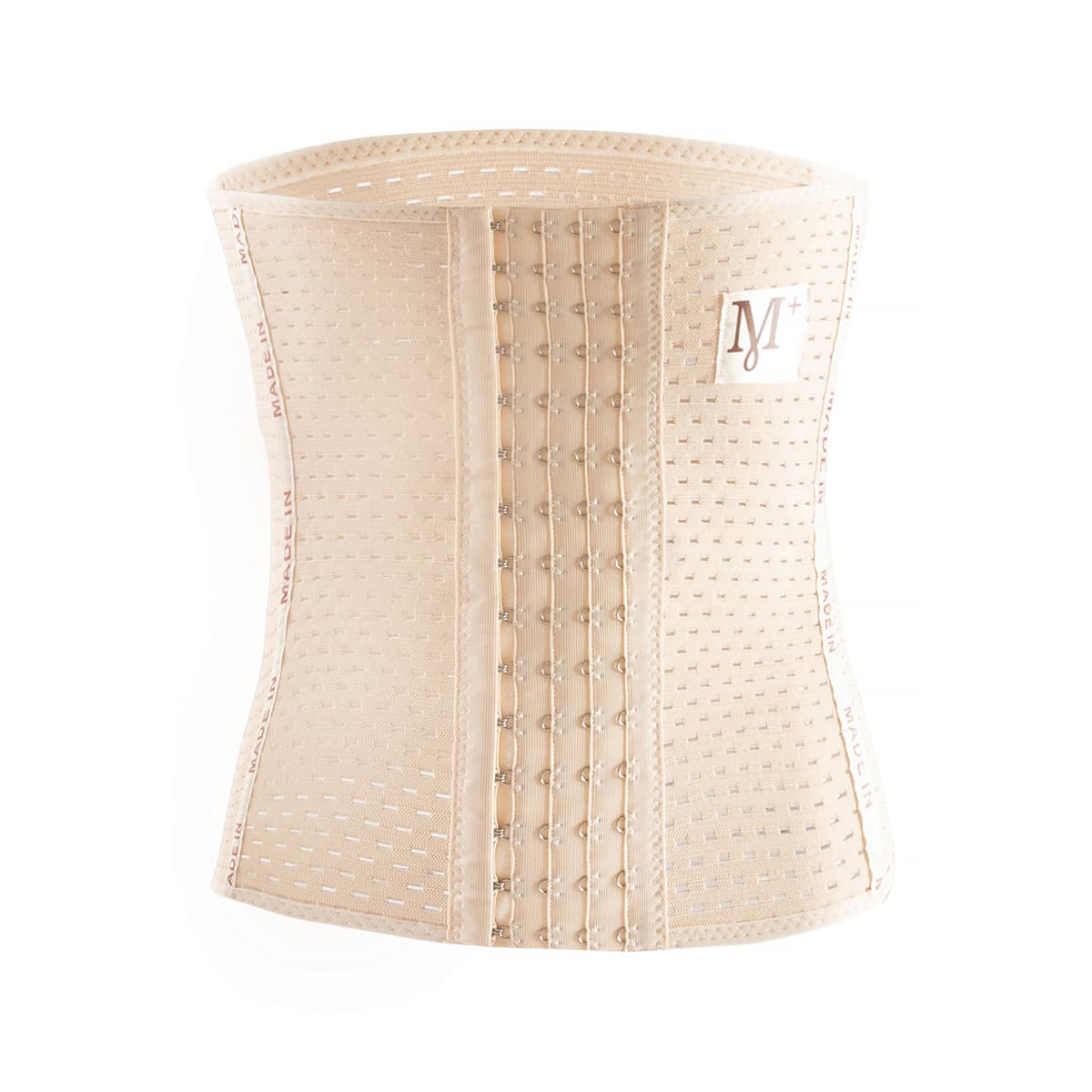

Letter Graphic Corset, Beige