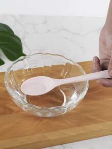 1 pieza Cuchara de color al azar de silicona - Multicolor - Ver 7