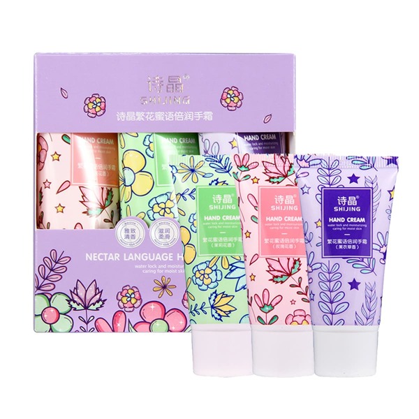 

3pcs Moisturizing Hand Cream, White