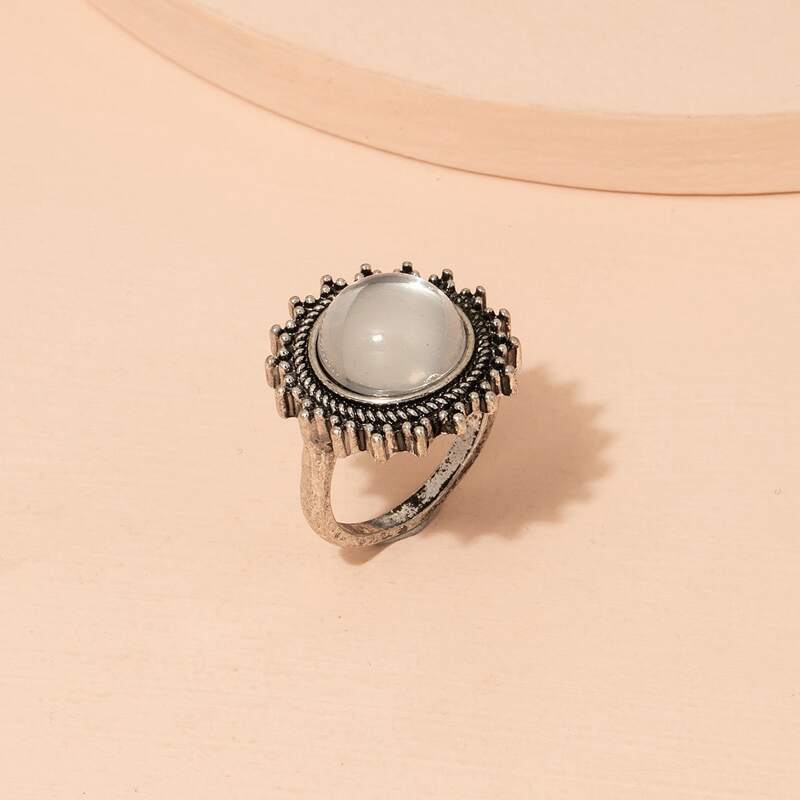 

1pc Vintage Ring, Antique silver