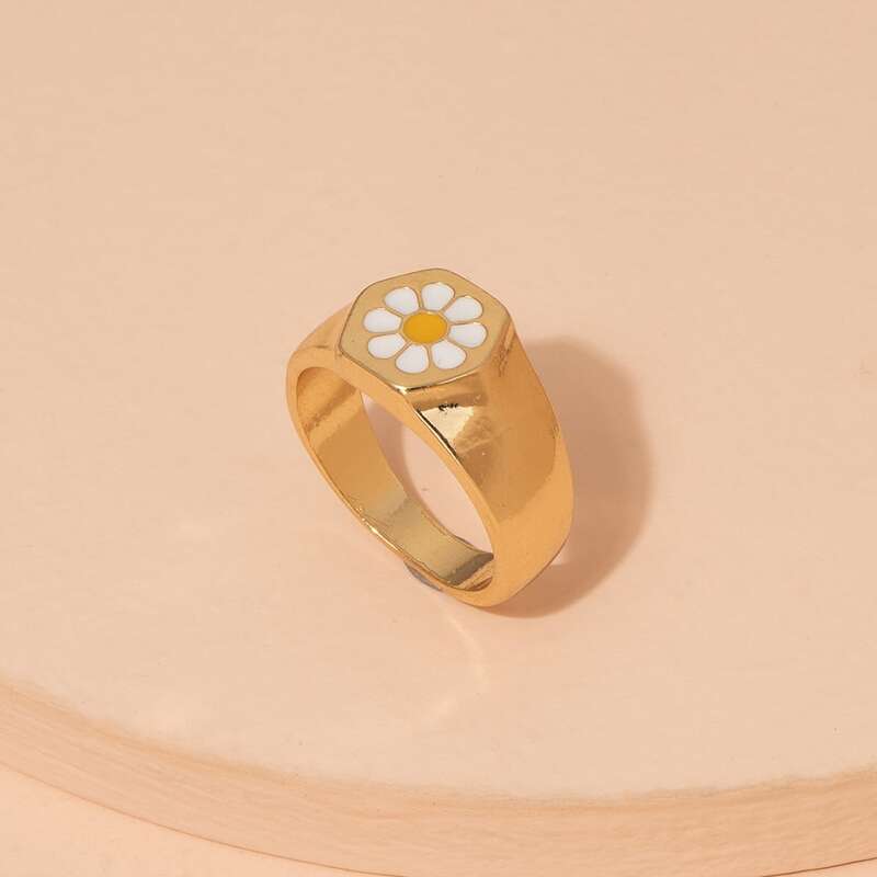 

1pc Daisy Ring, Gold