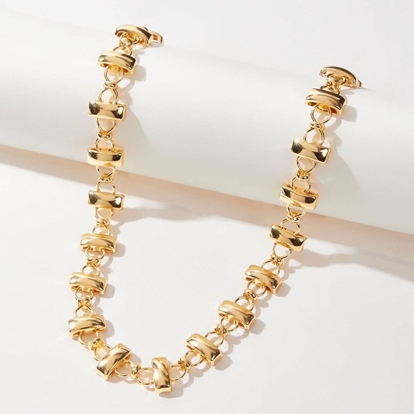 

Minimalist Chain Necklace, Gold