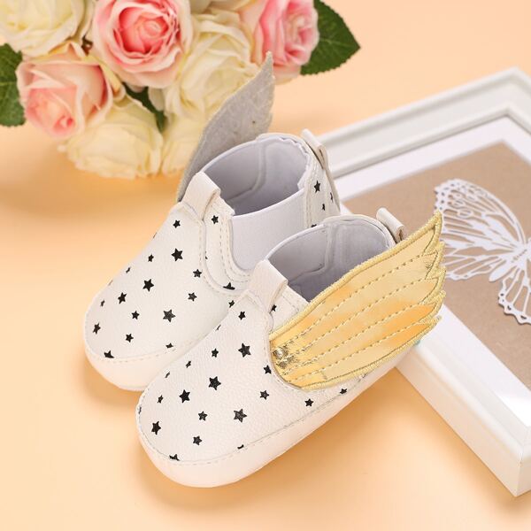 

Baby Boys Star Graphic Boots, White