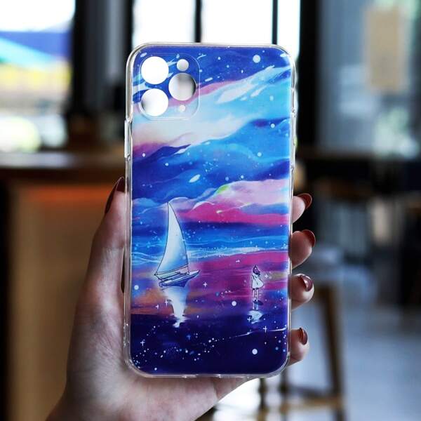 

Colorful Boat Phone Case, Multicolor