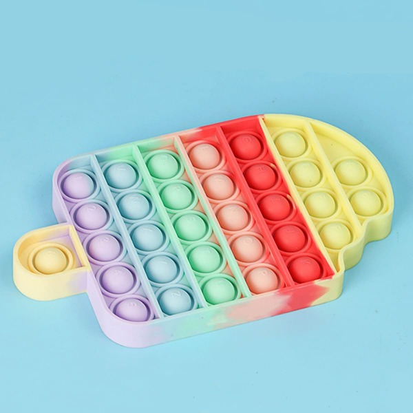

1pc Ice Cream Push Pop Bubble, Multicolor