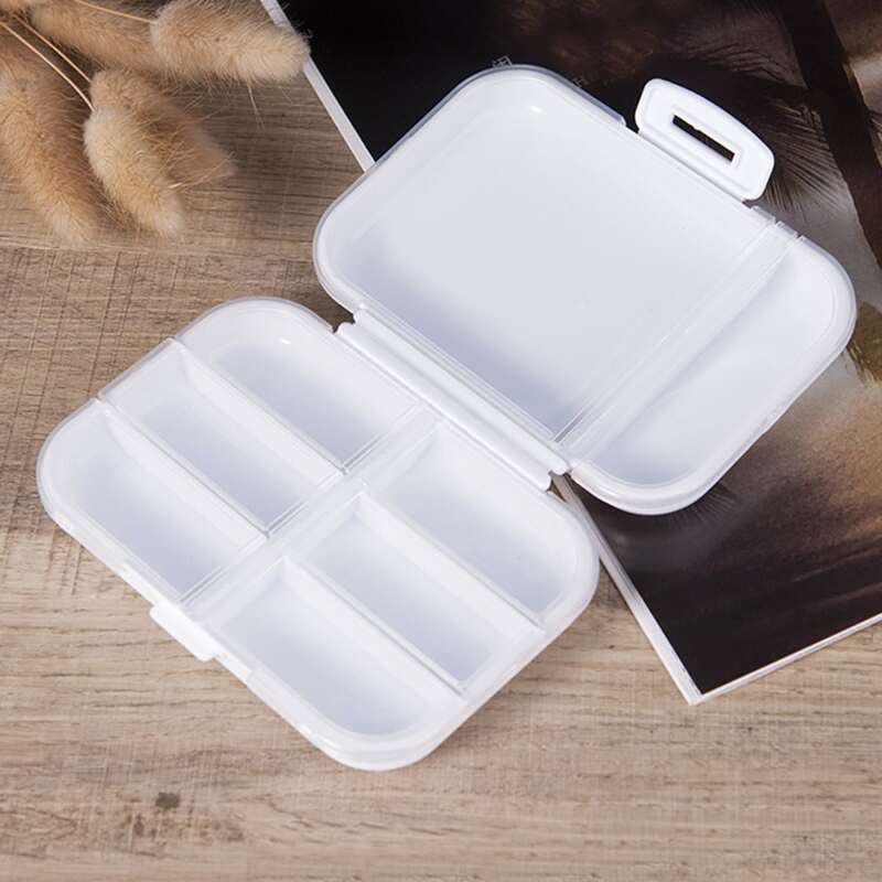 

1pc Multi-grid Storage Box, White