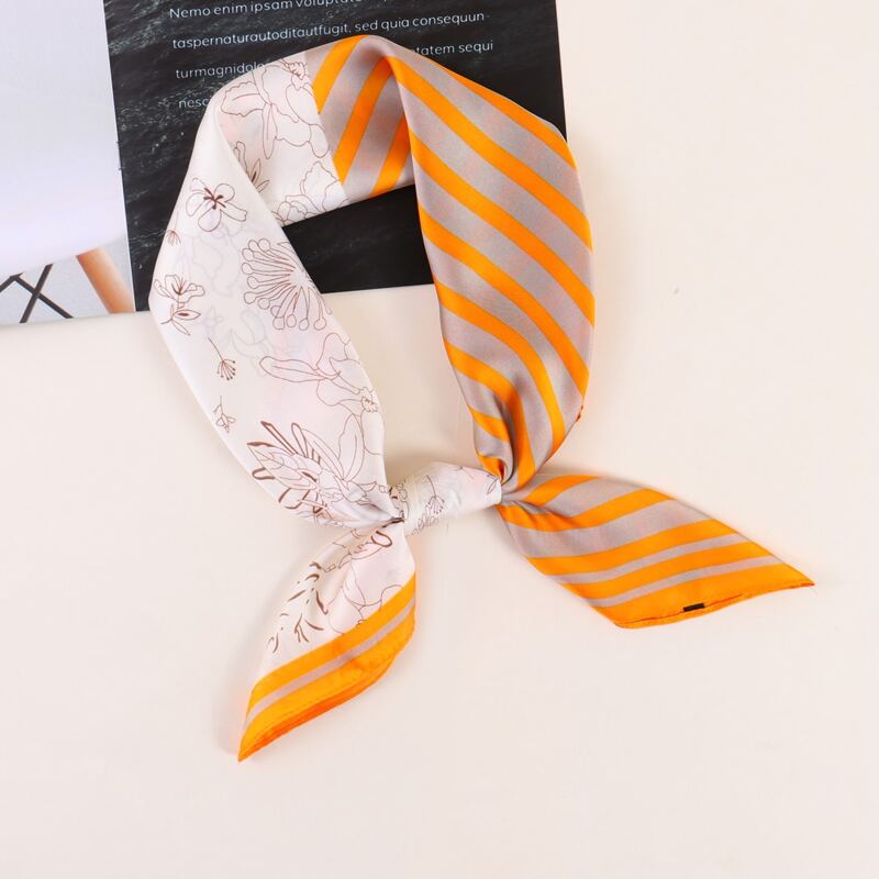 

Striped Graphic Scarf, Multicolor