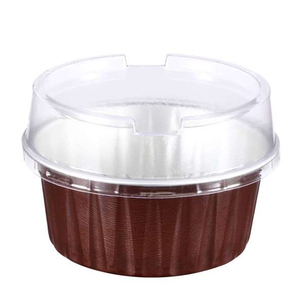 

20pcs Cupcake Baking Cup, Coffee brown