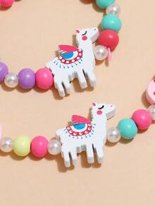 2入組女孩串珠首飾套裝