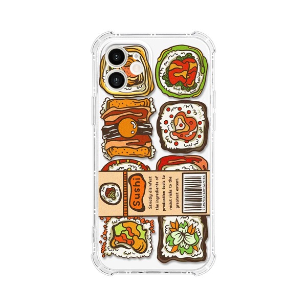 

Sushi Print Phone Case, Multicolor