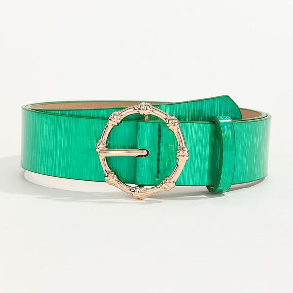 

Metal Buckle Belt, Green