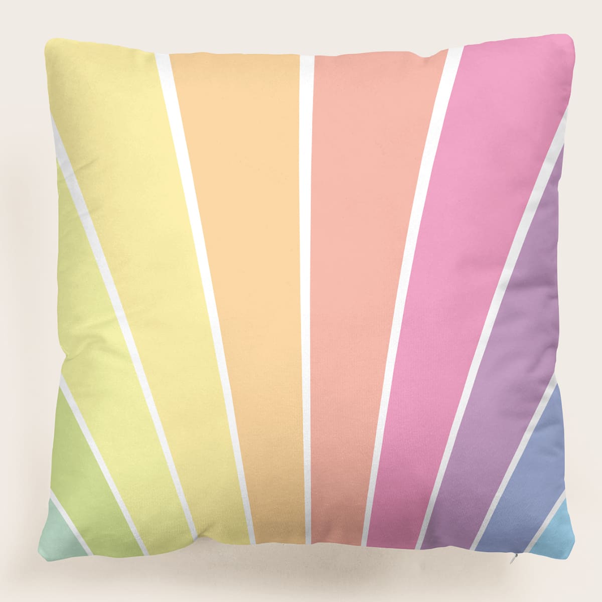 

Striped Pattern Cushion Cover Without Filler, Multicolor