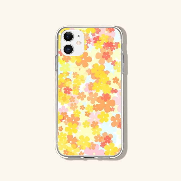 

Flower Print Phone Case, Multicolor