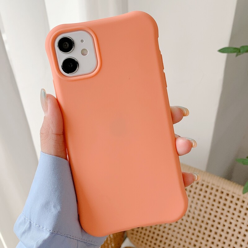 

Anti-fall Solid Phone Case, Orange