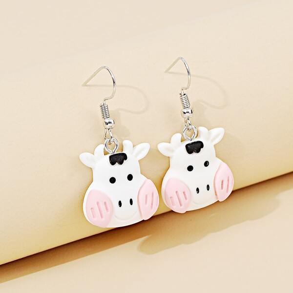 

Animal Drop Earrings, Multicolor