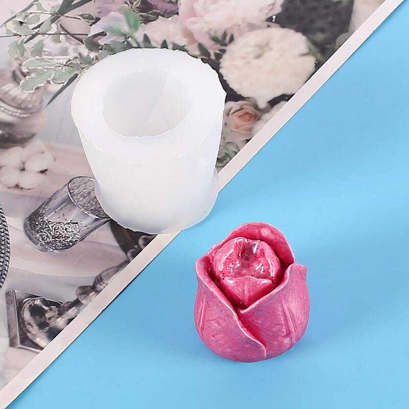 

1pc Rose Shaped Mold, White