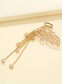 Mặt dây chuyền chuỗi hạt vuốt tóc - Vàng - Xem 2