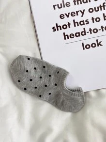 DAZY 3pairs Polka Dot Socks - Multicolor - View 6