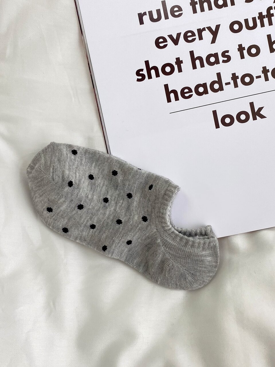 3pairs Polka Dot Socks
