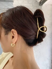 DAZY Metal Hair Claw For Daily Use For Girls Hairstyles Casual Party Claw Clips Hair Clips Hair Jaw Clip Hair Clamps Hair Clutch Hair Catcher Clip