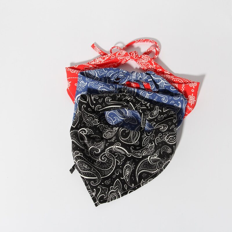 

3pcs Paisley Pattern Hair Band, Multicolor