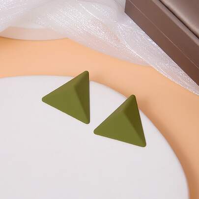 Triangle Stud Earrings