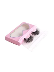 1 cặp mi giả dày - màu đen - Xem 3