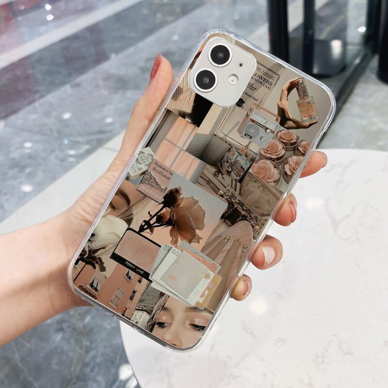 

Aesthetic Collage Phone Case, Multicolor