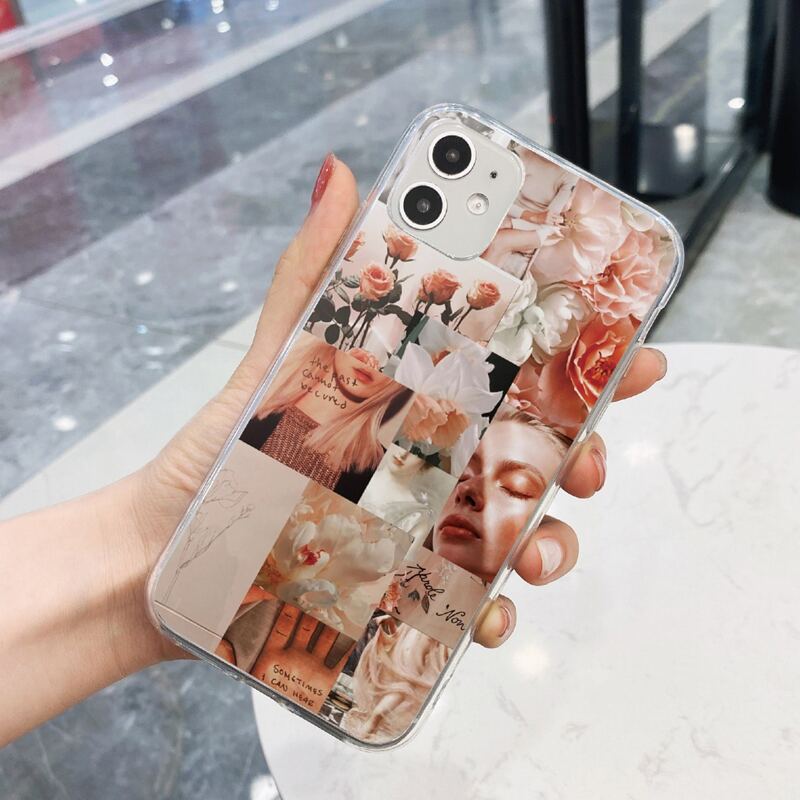

Aesthetic Collage Phone Case, Multicolor
