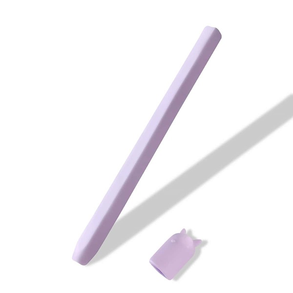 

Силиконовый чехол для Apple Pencil 2nd, Пурпурный