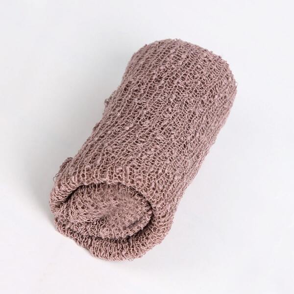 

Newborn Unisex Photography Solid Wrap Blanket, Dusty purple