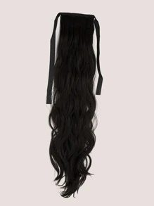 Brown tie ponytail ponytail corn perm, synthetic women's ponytail extension - Chocolate Brown - View 1