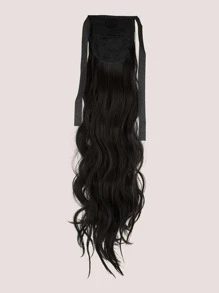 Brown tie ponytail ponytail corn perm, synthetic women's ponytail extension - Chocolate Brown - View 2