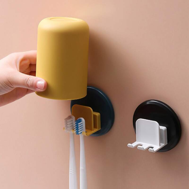

1pc Random Toothbrush Holder With Gargle Cup, Multicolor
