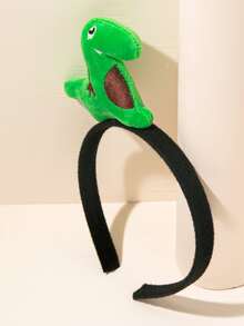 Diadema de niñas con dinosaurio de dibujos animados - Verde - Ver 2
