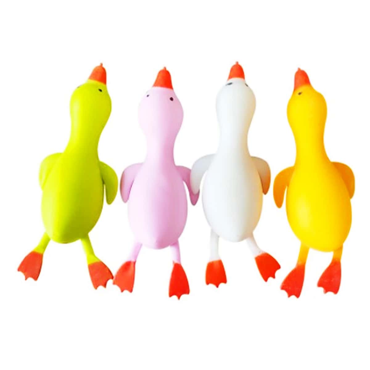 

1pc Random Color Duck Squeeze Toy, Multicolor