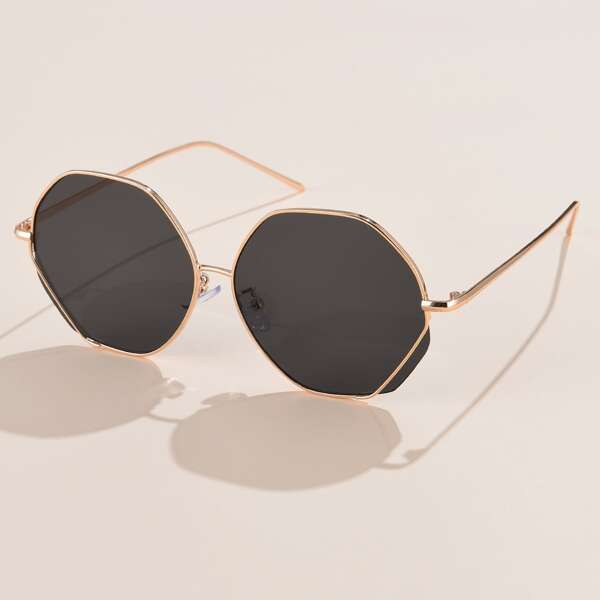 

Geometric Frame Sunglasses